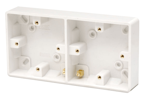 CMA089 - Dual Access 29mm Deep Pattress Box