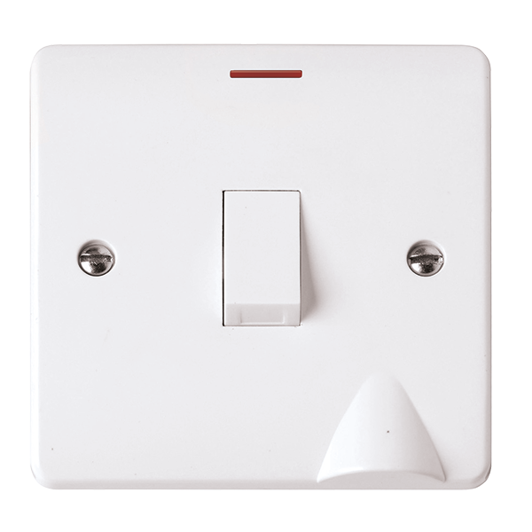 CMA2023 - 20A DP Plate Switch With LED & Optional Flex Outlet