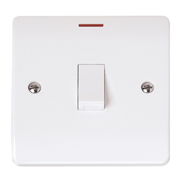 CMA2623 - 20A DP Plate Switch With LED