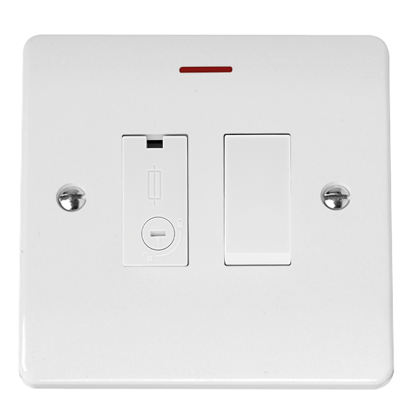 CMA2652 - 13A DP Switched Lockable Fused Connection Unit With LED