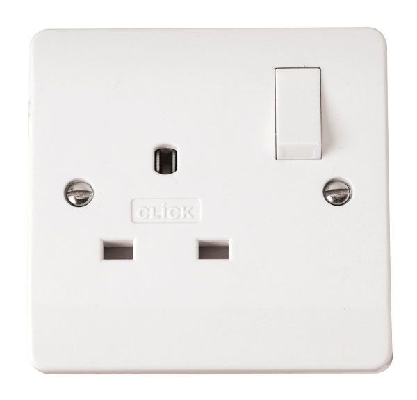 CMA935 - 13A 1 Gang DP Switched Non-Standard Socket Outlet