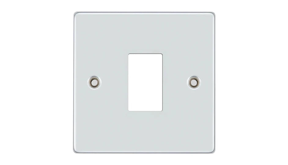 VPD2701CH - Pro Décor 1 Gang Grid Plate Chrome