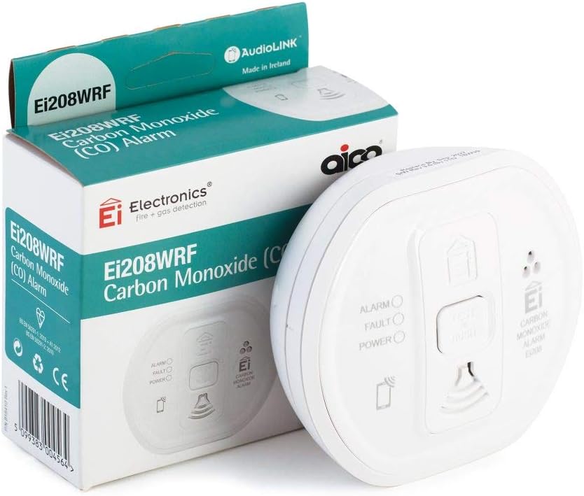 Ei208WRF RadioLINK+ Battery Carbon Monoxide Alarm