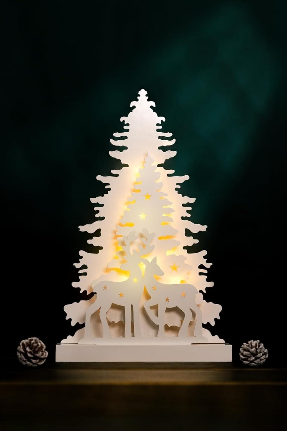 Light Up Christmas Scene