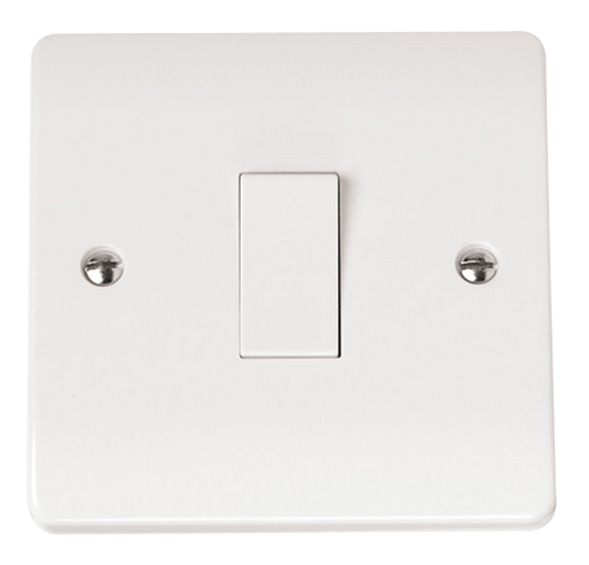 CMA011 - 10AX 1 Gang 2 Way Plate Switch