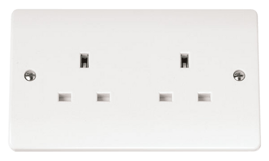 CMA032 - 13A 2 Gang Socket