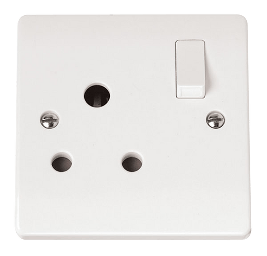CMA034 - 15A Switched Round Pin Socket Outlet