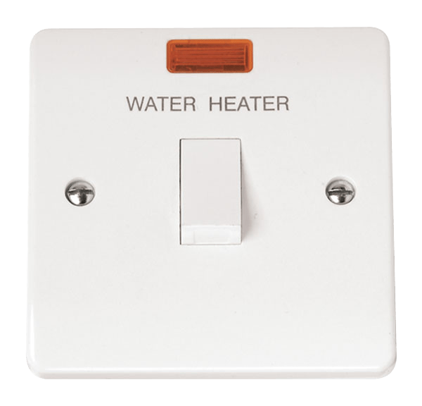 CMA042 - 20A DP Switch 'Water Heater' With Neon