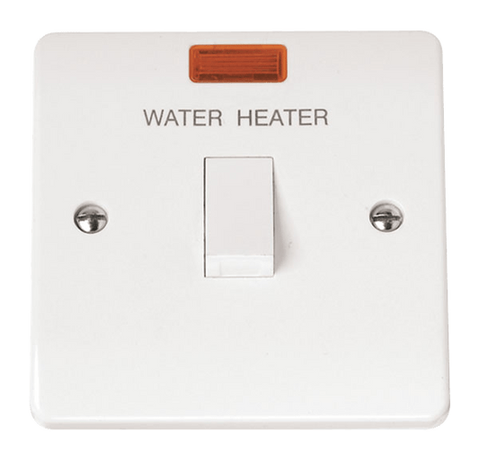 CMA042 - 20A DP Switch 'Water Heater' With Neon