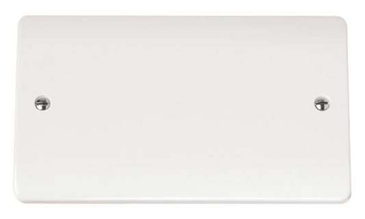 CMA061 - 2 Gang Blank Plate