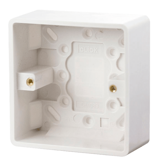 CMA083 - 1 Gang 35mm Deep Pattress Box