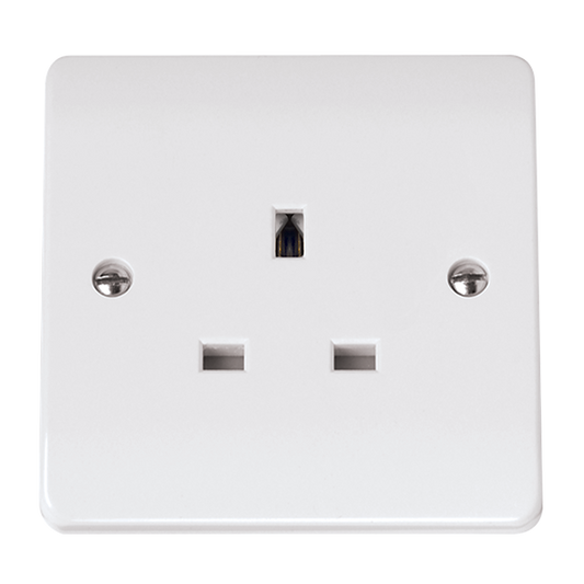 CMA1030 - 13A 1 Gang Unswitched Safety Shutter Socket Outlet