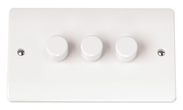 CMA163 - 3 Gang 2W 100W Trailing Edge Dimmer Switch