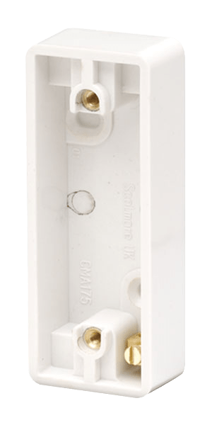 CMA175 - 1 Gang 19mm Deep Archive Pattress Box