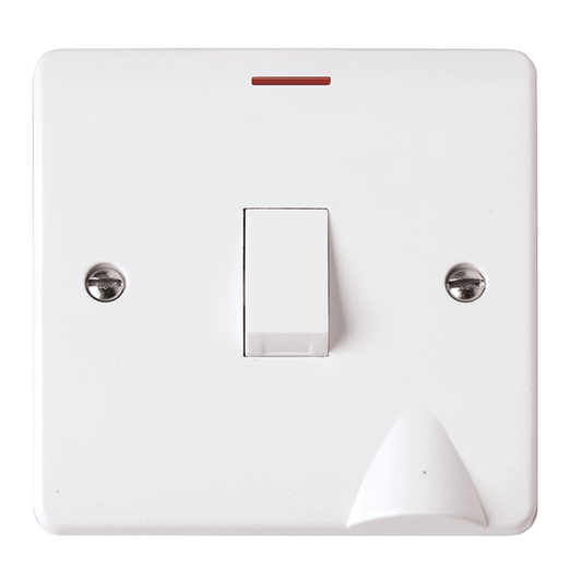 CMA2023 - 20A DP Plate Switch With LED & Optional Flex Outlet
