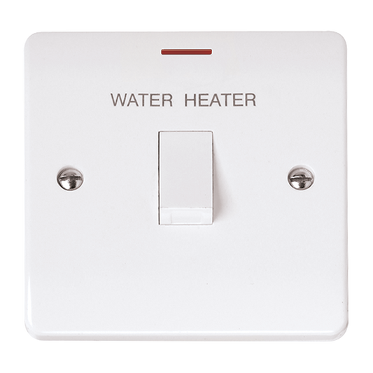 CMA2042 - 20A DP Switch 'Water Heater' With LED