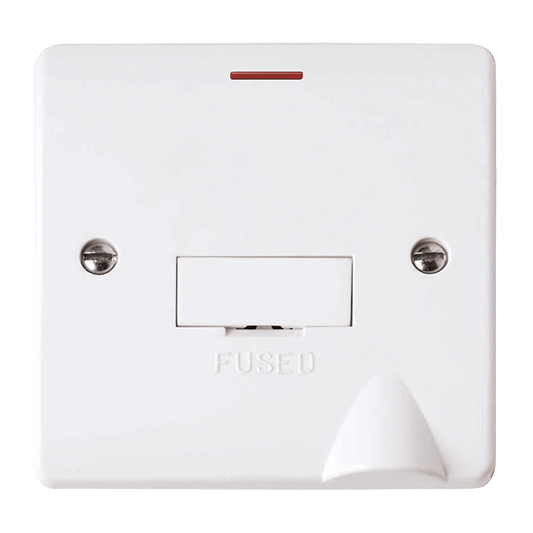 CMA2053 - 13A Fused Connection Unit With LED & Optional Flex Outlet