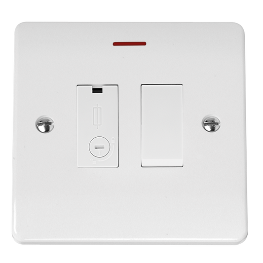 CMA2652 - 13A DP Switched Lockable Fused Connection Unit With LED