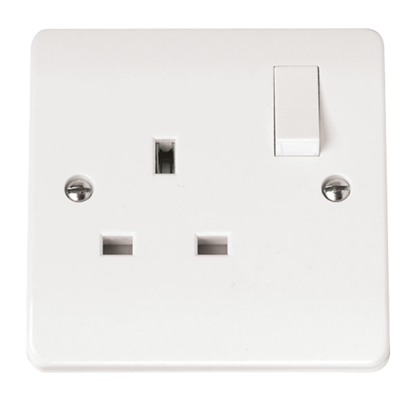 CMA635 - 13A 1 Gang DP Switched Socket