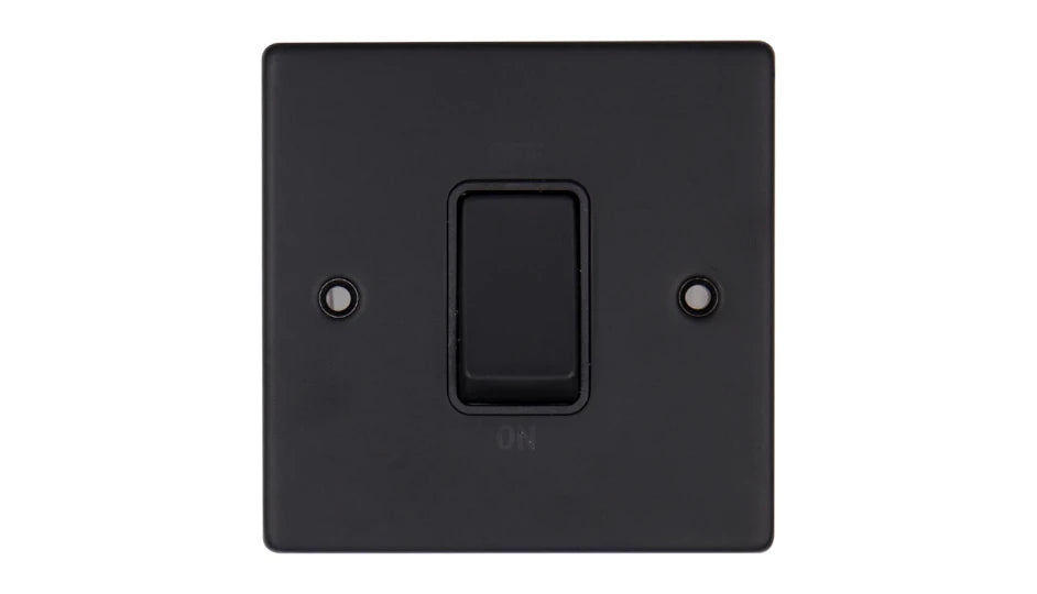 VPD1300MBB - Pro Décor 50A DP Switch Matt Black