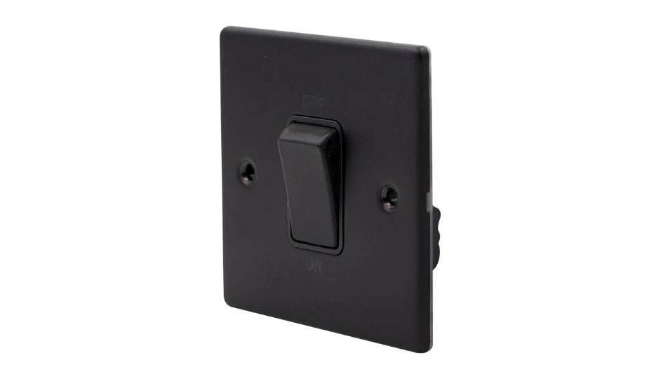 VPD1300MBB - Pro Décor 50A DP Switch Matt Black