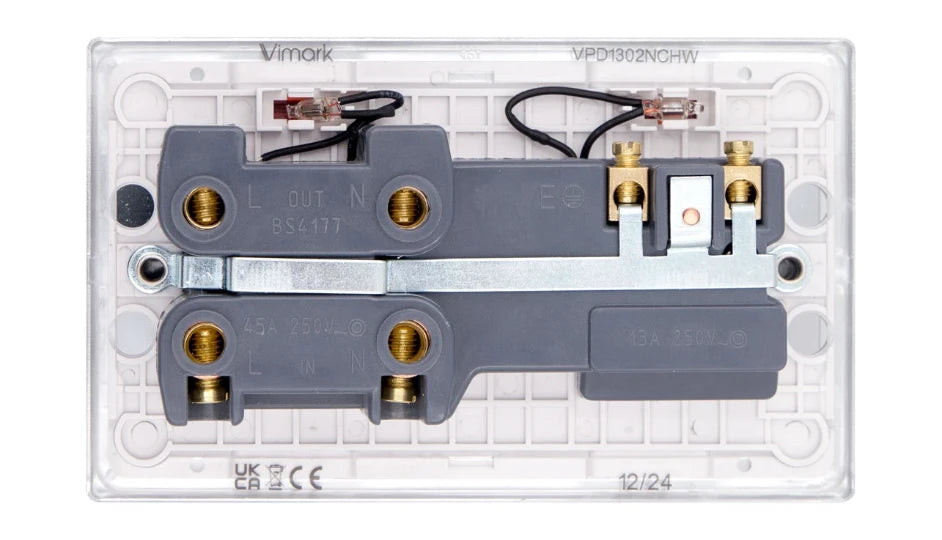 VPD1302NCHW - Pro Décor Cooker Control Unit with Neon Chrome White Insert