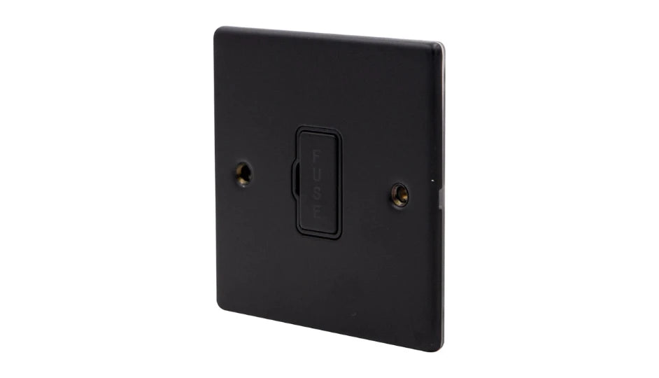 VPD1360MBB - Pro Décor 13A Unswitched Spur Matt Black