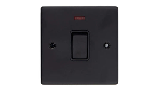 VPD1391MBB - Pro Décor 20A DP Switch with Neon Matt Black