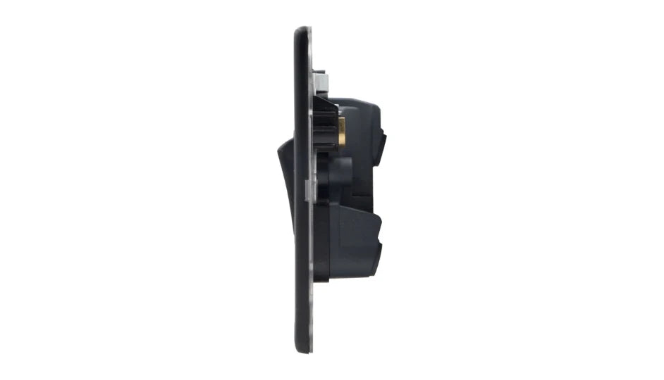 VPD1391MBB - Pro Décor 20A DP Switch with Neon Matt Black