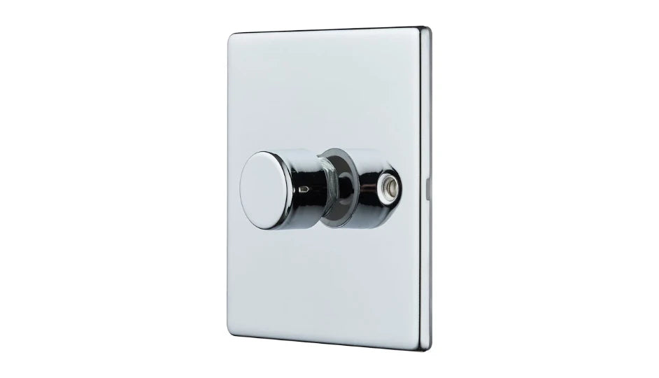 VPD1414CH - Pro Décor 1 Gang 250W Universal Dimmer Chrome