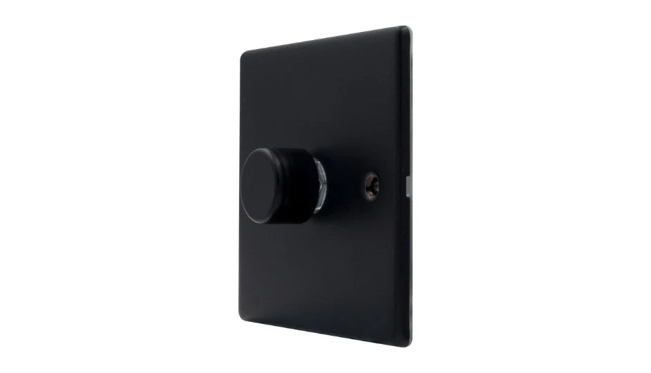 VPD1414MB - Pro Décor 1 Gang 250W Universal Dimmer Matt Black