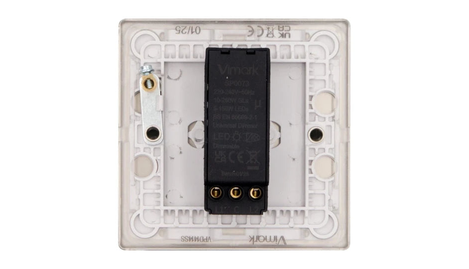 VPD1414SS - Pro Décor 1 Gang 250W Universal Dimmer Stainless Steel