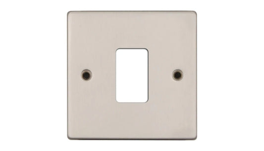 VPD2701SS - Pro Décor 1 Gang Grid Plate Stainless Steel