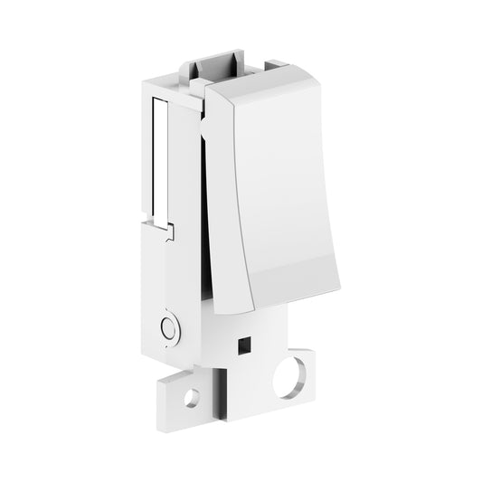WS1011 - 1 Gang Grid Switch Style White