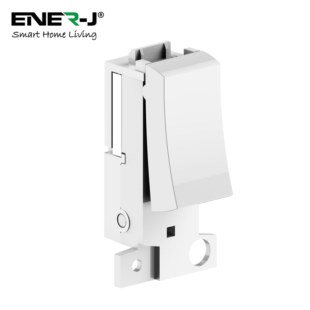 WS1011 - 1 Gang Grid Switch Style White