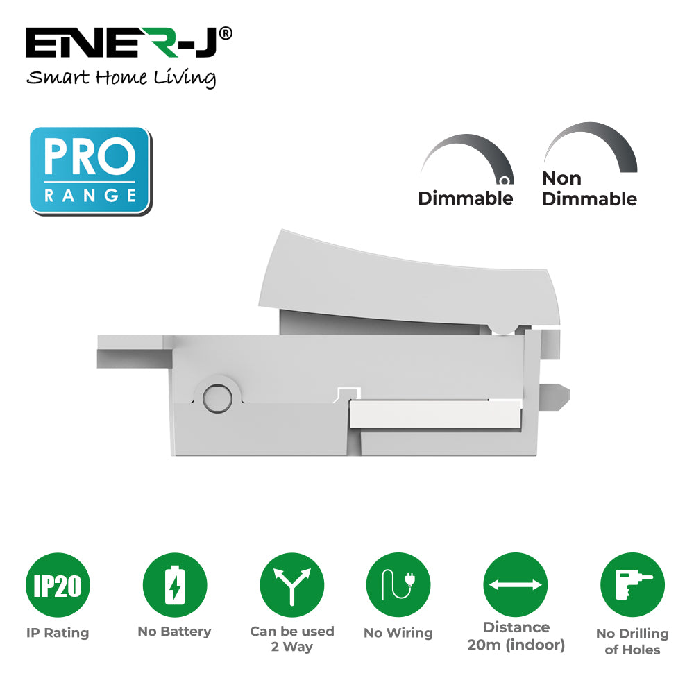 WS1011 - 1 Gang Grid Switch Style White