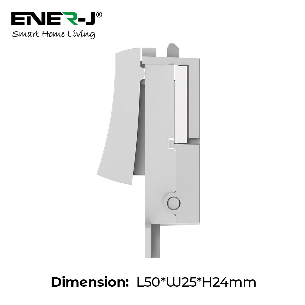 WS1011 - 1 Gang Grid Switch Style White