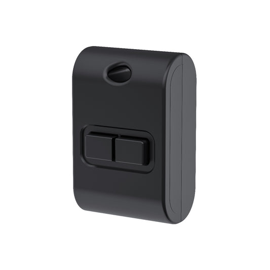 WS1058 - Mini FOB Wireless Switch 2 Gang Black