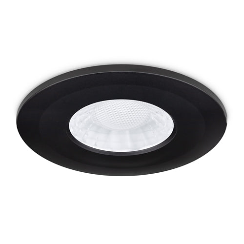 JC1107/BLK - Black aluminium bezel for use with X50 fire-rated downlight