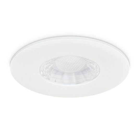 JC1107/WH - White aluminium bezel for use with X50 fire-rated downlight