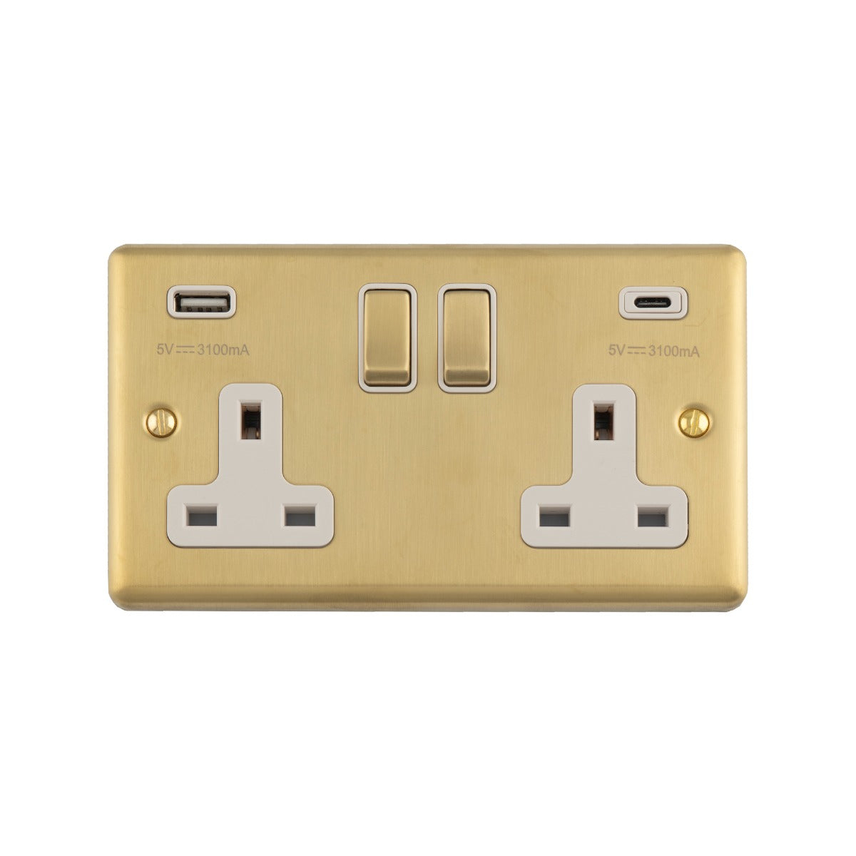 EN2USBC - Enhance Decorative 2 Gang USBC Socket